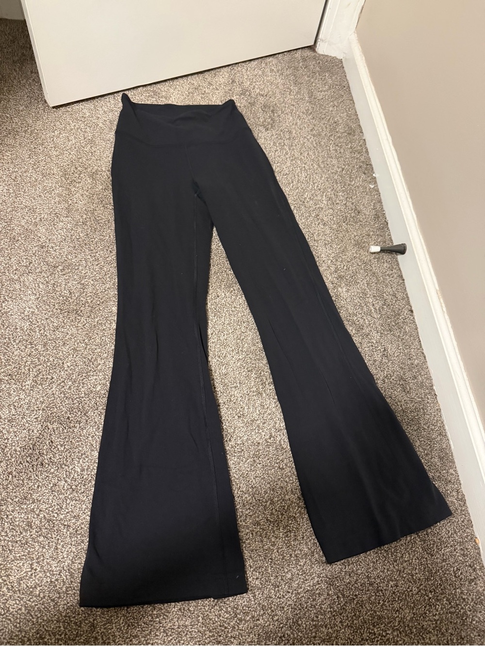 lululemon athletica Black groove pant